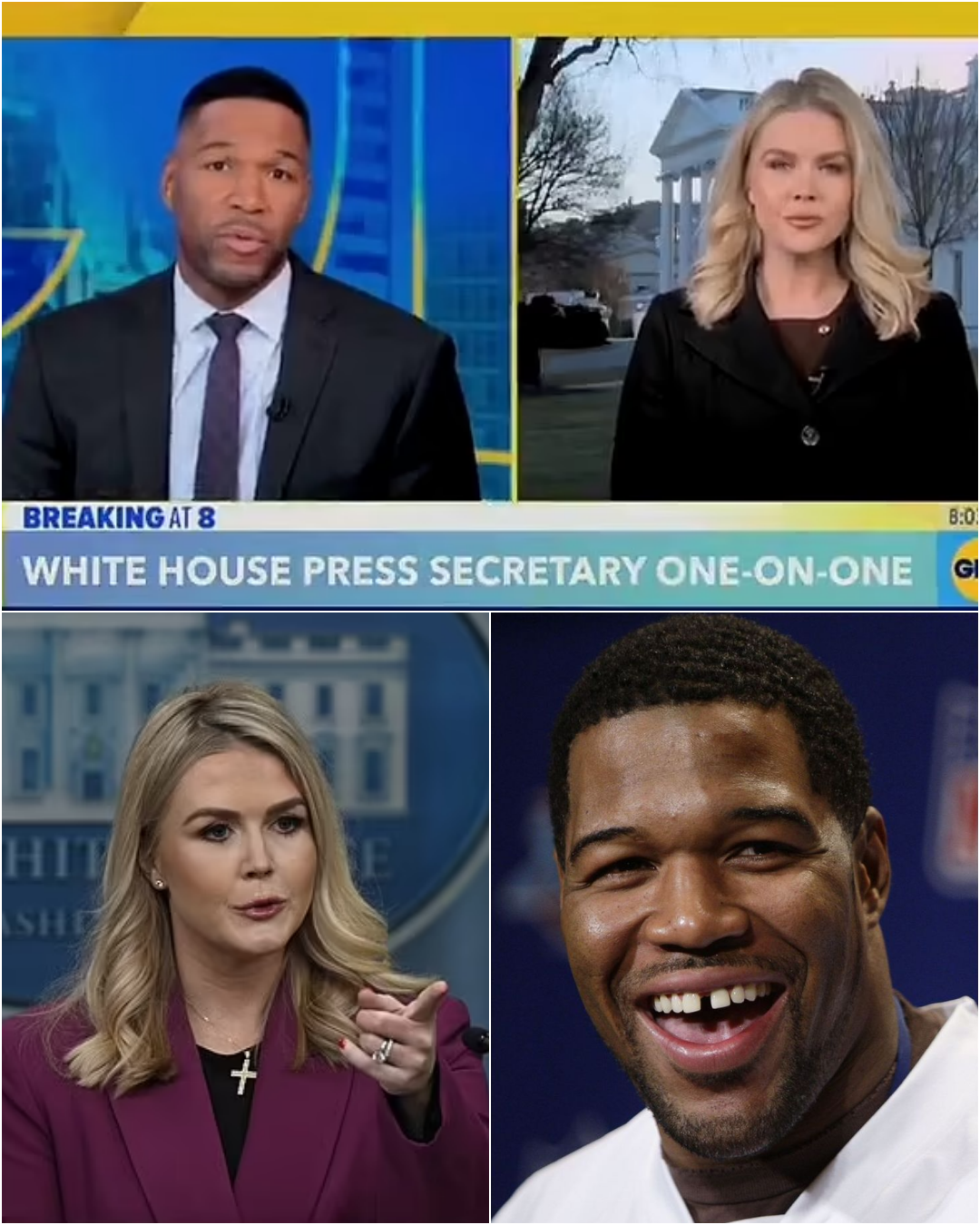 Karoline Leavitt Outsmarts Michael Strahan On Live TV—Fans Give Her Hilarious New Nickname After Savage Comeback
