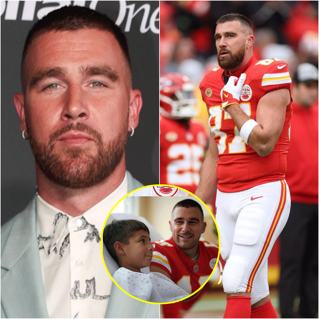 Boy Battling Brain Tumor Only Asked for a Phone Call with His Hero—but When Travis Kelce Saw the Message, He Booked a Flight, Raced to the Hospital and Turned One Last Wish into an Unforgettable Bedside Miracle That Left Nurses, Family and Fans in Tears