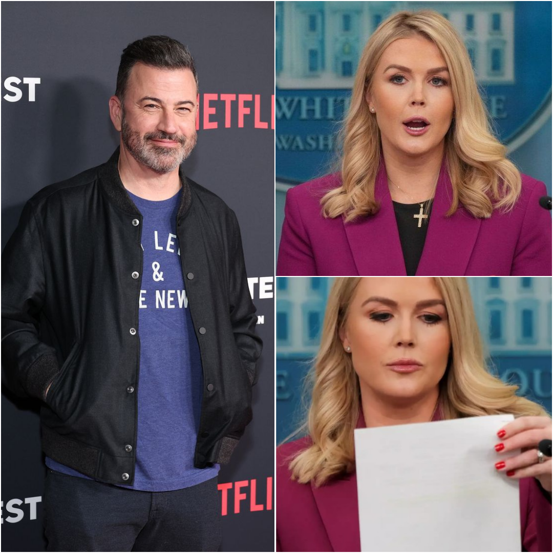 Karoline Leavitt Abruptly Removed from Jimmy Kimmel Live After Revealing Explosive Secrets That Could End His Career