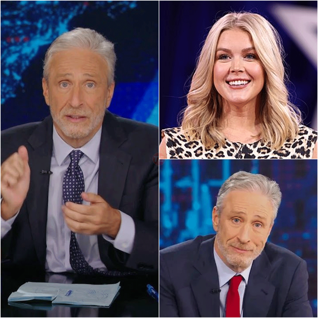 THIS JUST HAPPENED: Jon Stewart TAKES ON Karoline Leavitt—But Her Savage Comeback Left Him HUMILIATED