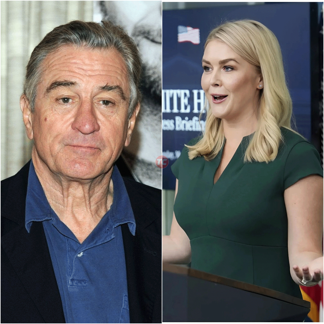 Karoline Leavitt Takes Down Robert De Niro LIVE—His Furious Reaction Goes Viral in Unbelievable TV Showdown!