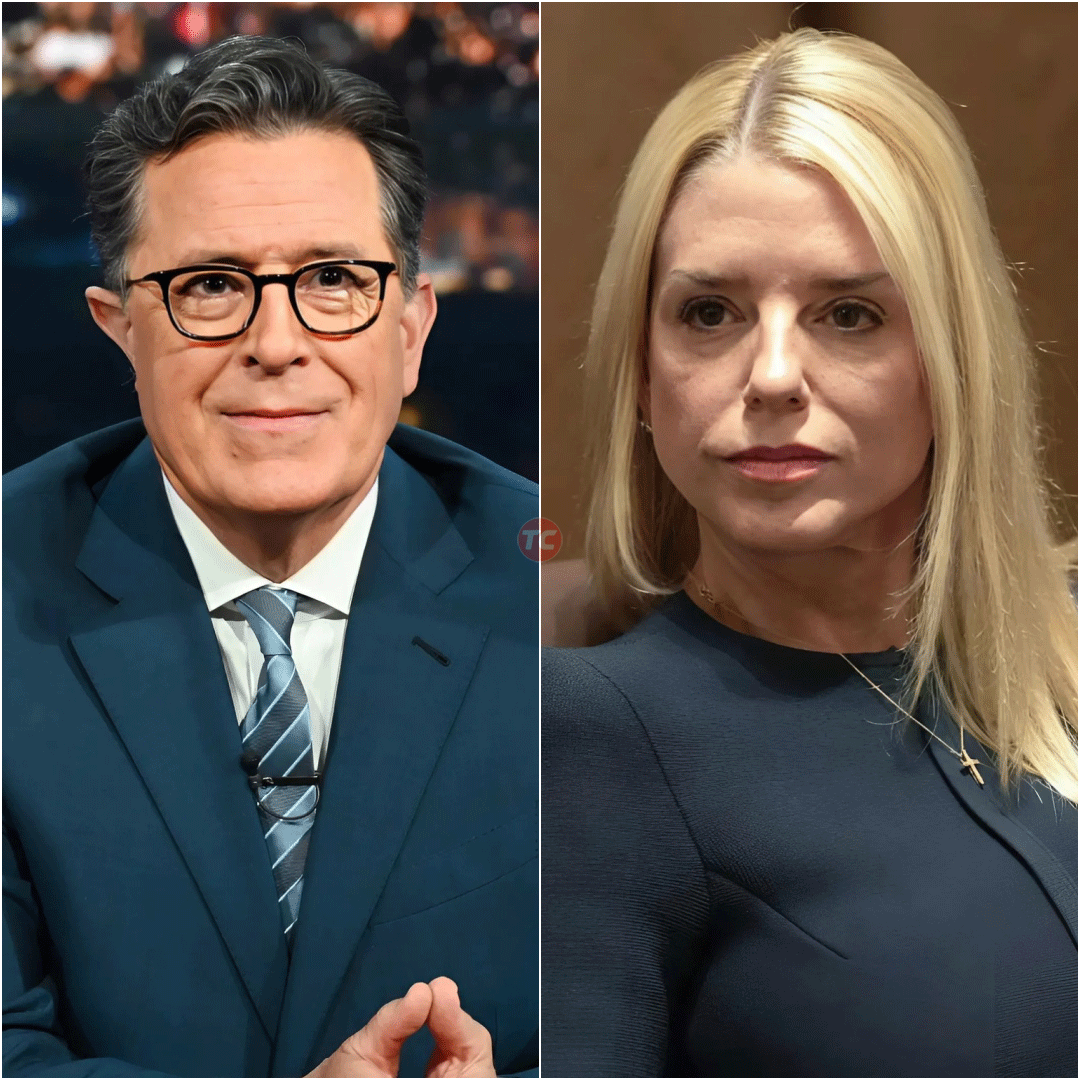 Pam Bondi Shocks Stephen Colbert Live with Brutal Clapback—Audience Gasps as ‘Late Show’ Melts Down