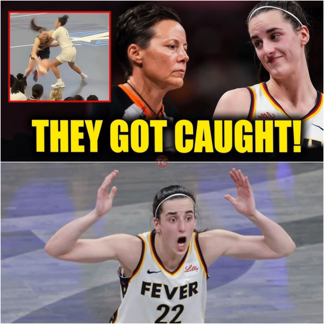 Leaked Footage Exposes Brutal Hits on Caitlin Clark—WNBA Referee Under Fire as Panic Spreads