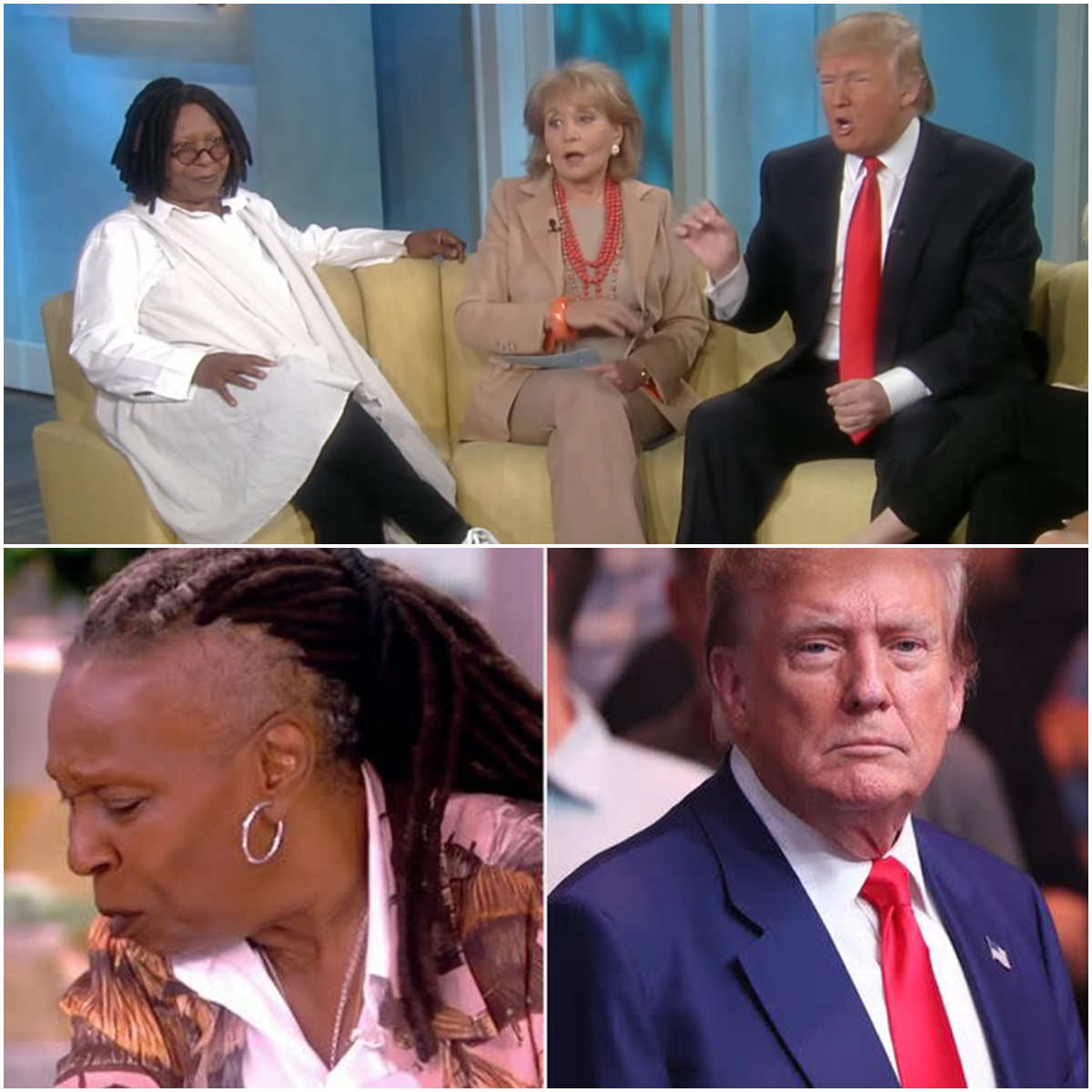 Whoopi Goldberg Shuts Down Trump’s ‘View’ Claims in Explosive TV Rebuttal