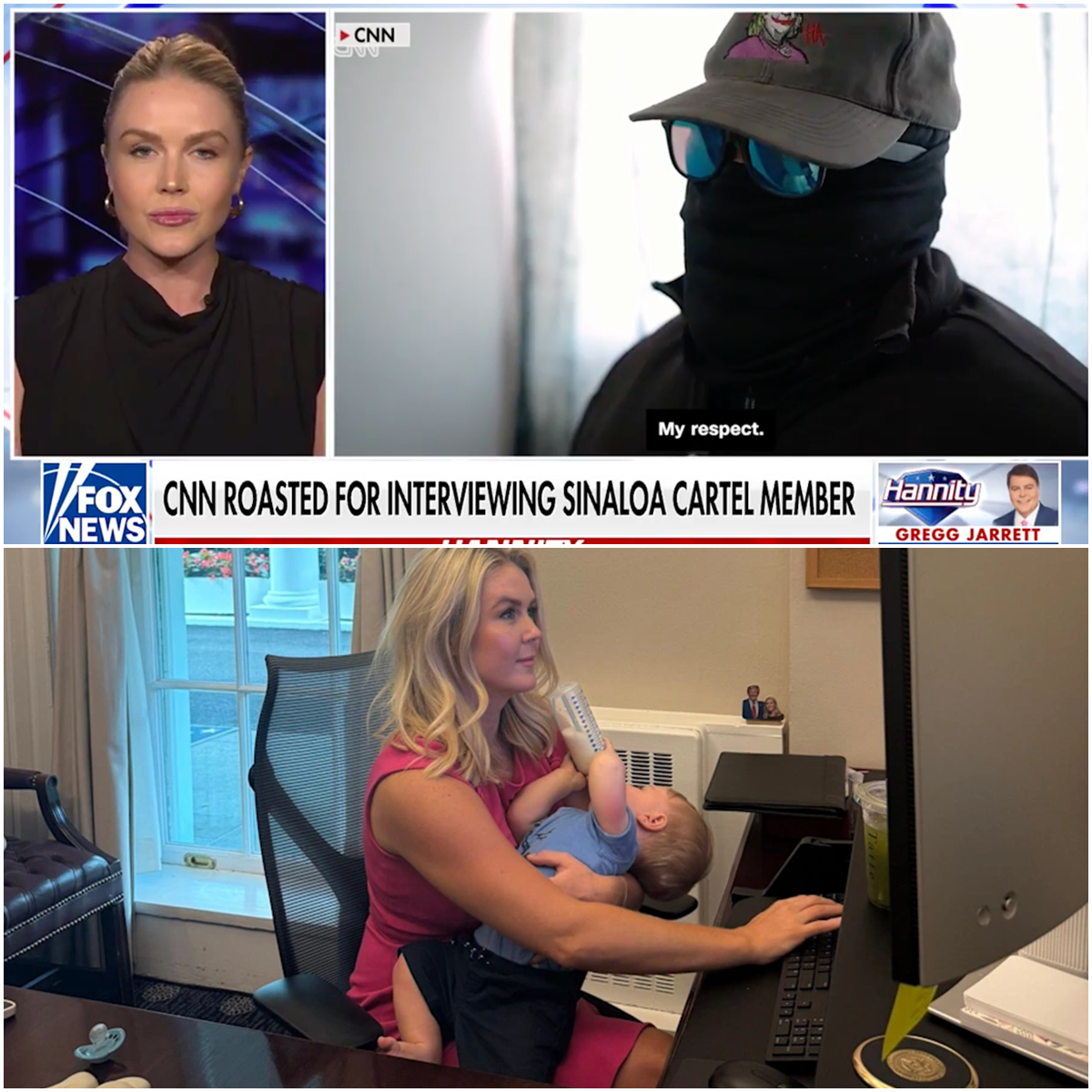 Karoline Leavitt Blows the Lid Off CNN on Live TV, Accuses Network of Collusion With Terror Cartel—Fox News Erupts as Hannity Leads Standing Ovation, But CNN’s Lawsuit Hits Her Door Within Hours