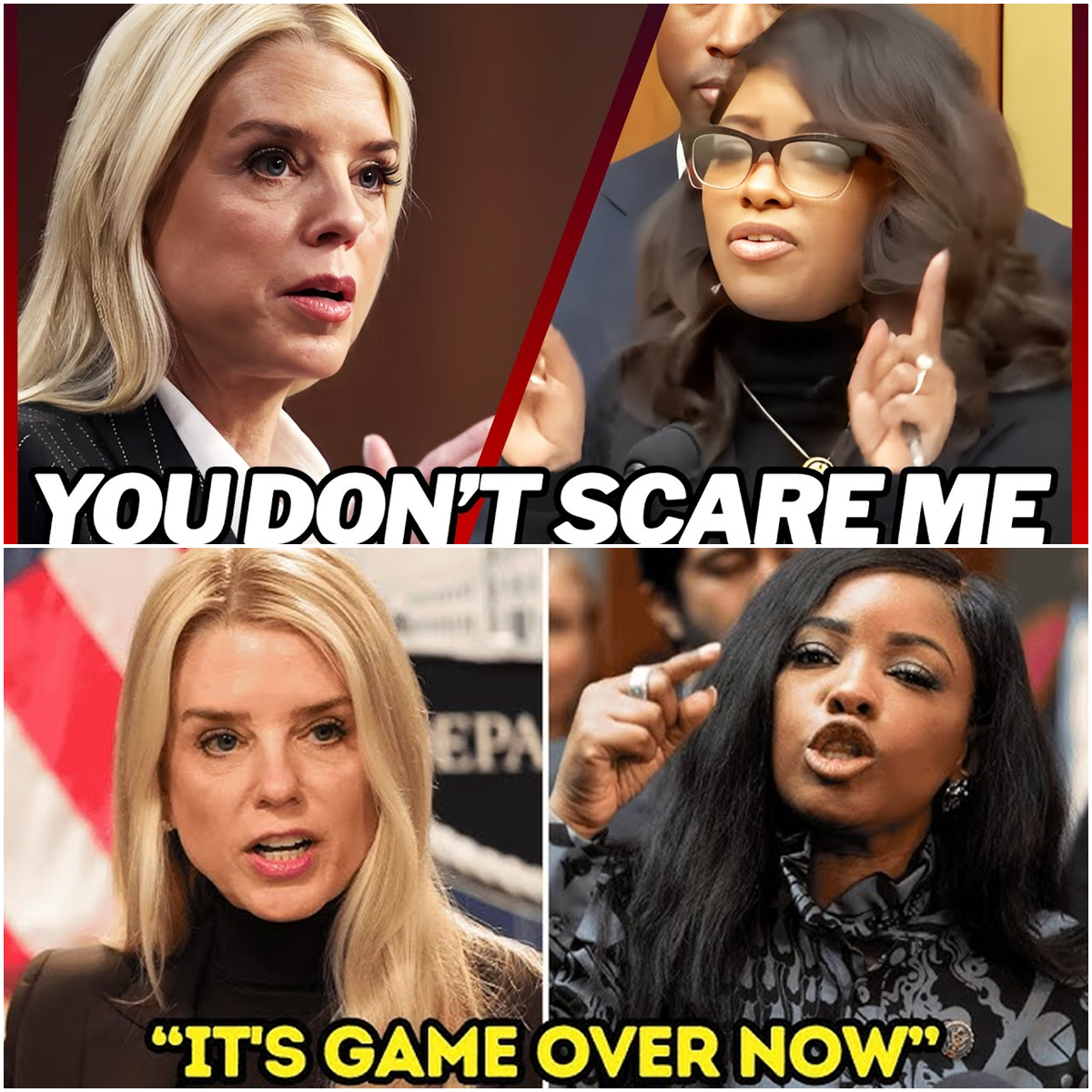 Pam Bondi Destroys Jasmine Crockett Live On Air—Career-Ending Showdown Shocks Nation