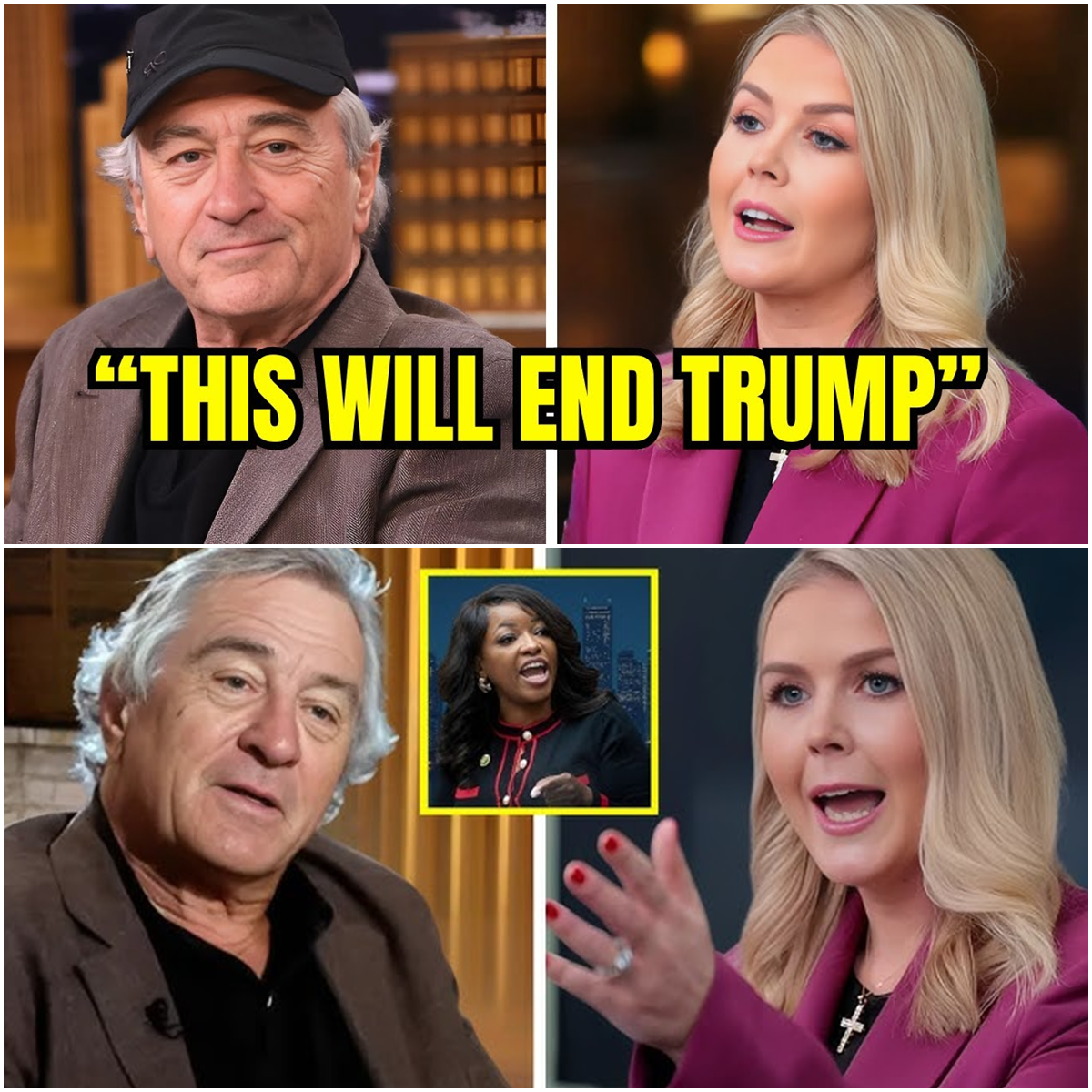 Karoline Leavitt Destroys Robert De Niro in Explosive Live TV Clash—Hollywood Left Speechless
