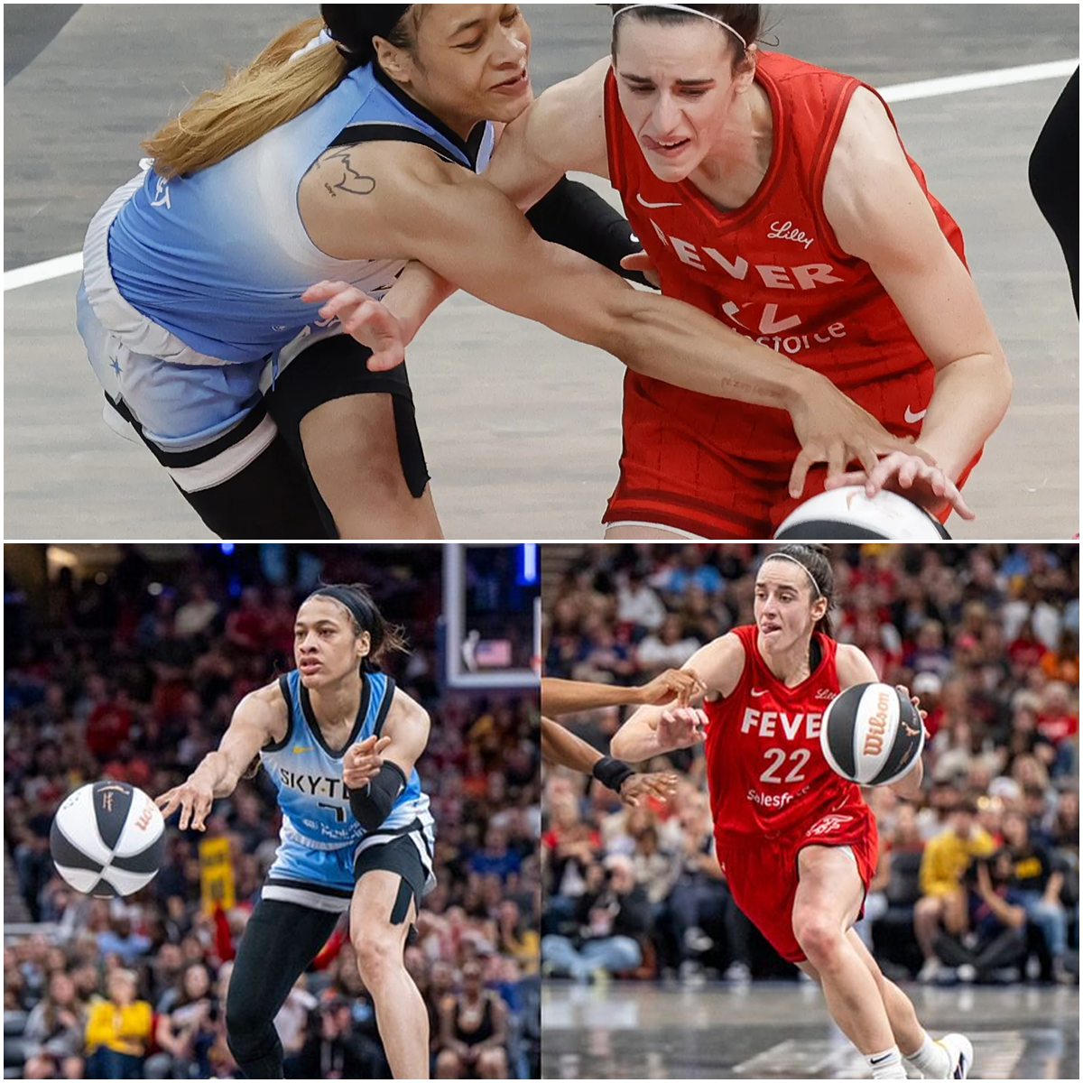 Chennedy Carter Suspended After Shocking Hit on Caitlin Clark—WNBA in Turmoil