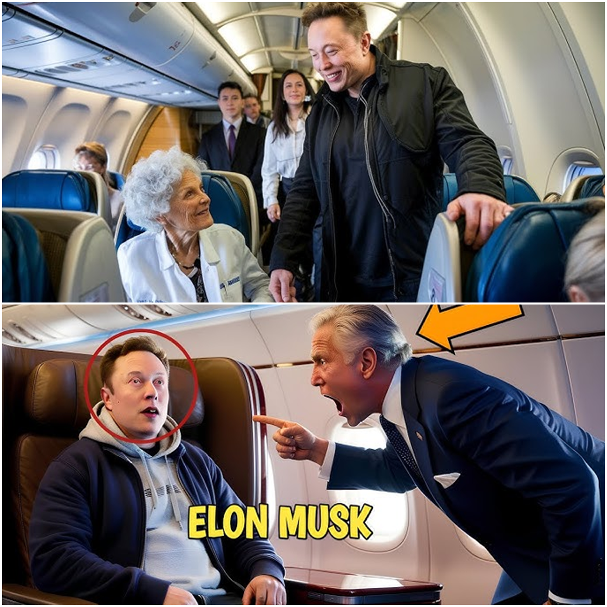 Elon Musk Kicked Out of First Class—His Shocking Response Crushed the Airline’s Reputation