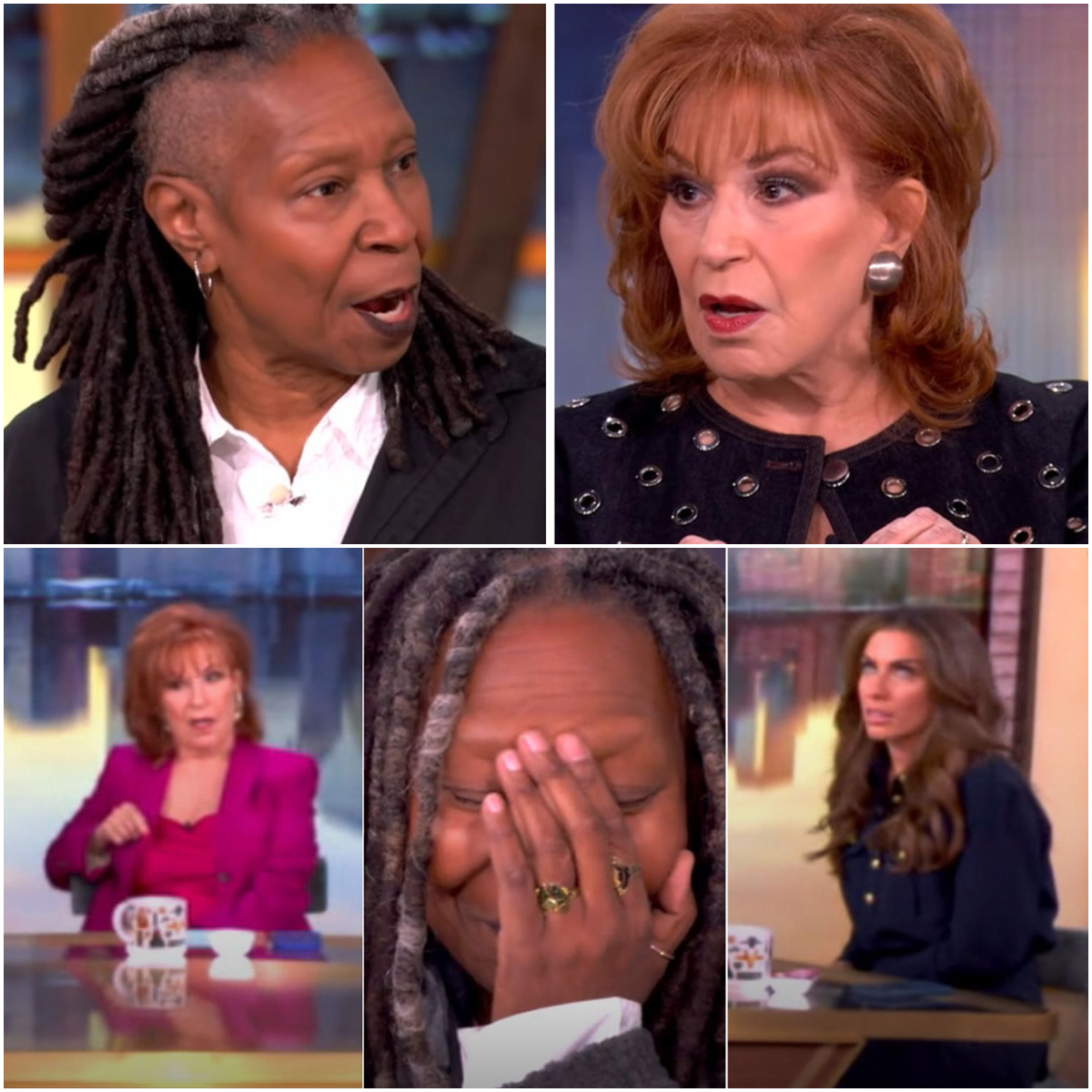 Joy Behar vs. Whoopi Goldberg: Explosive Backstage Clash at The View Rocks Fans and Crew Alike