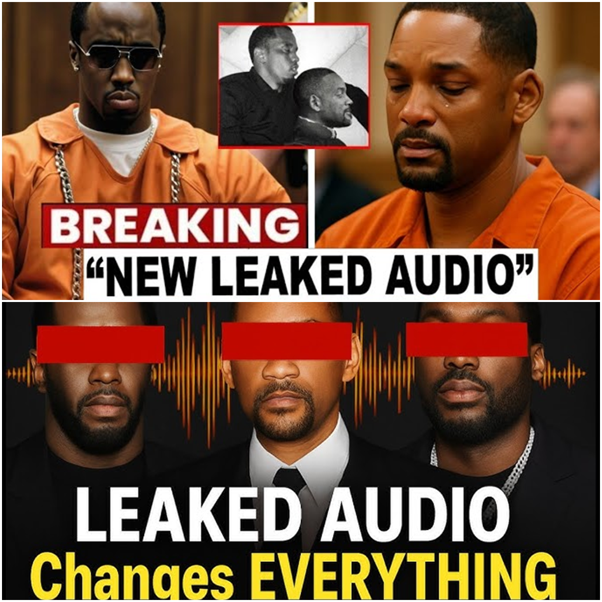 Diddy’s Courtroom Chaos: Leaked Audio Reveals Wild Moment with Will Smith and Meek Mill