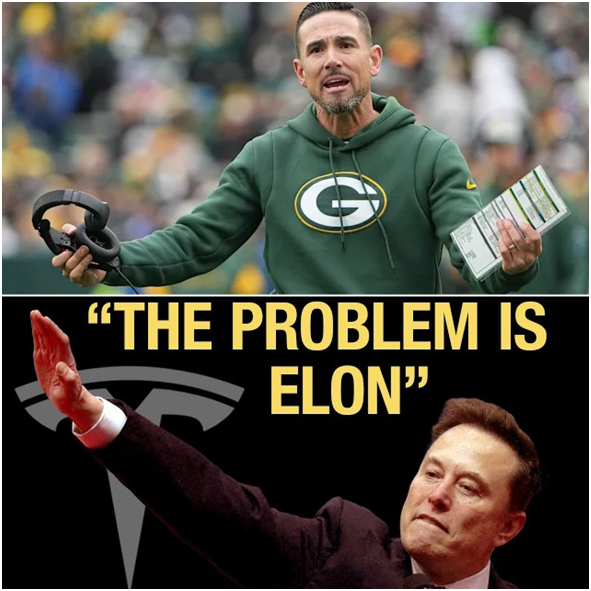 Matt LaFleur Rejects Tesla Jersey Deal—Threatens to Expose Elon Musk’s Secrets