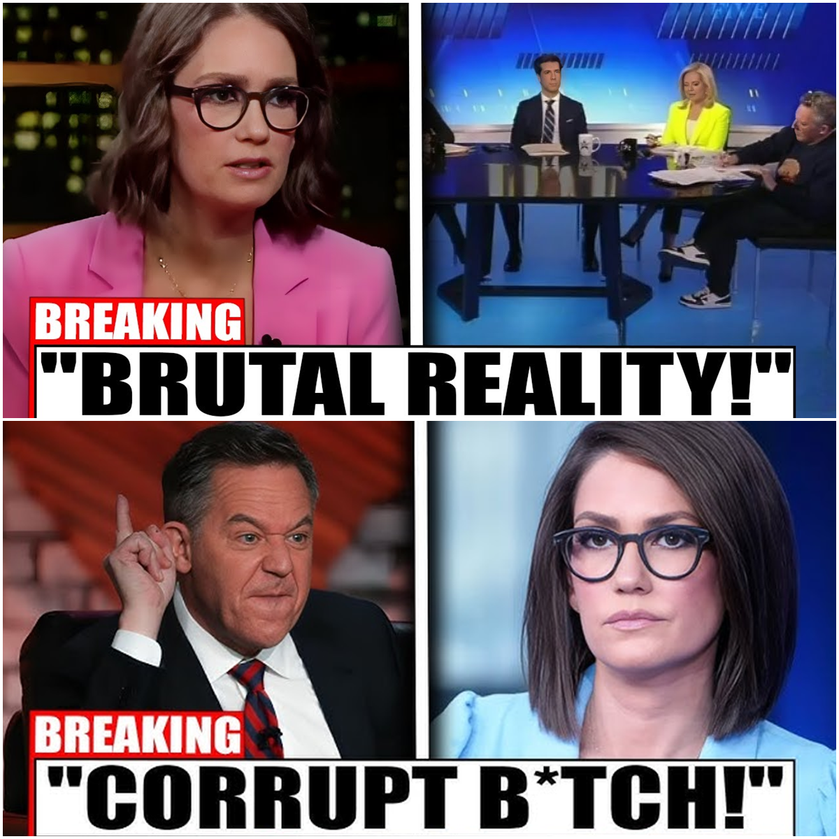 Jessica Tarlov DRAGGED Off Live Set in Screaming Match with Greg Gutfeld—Is This FOX News’ Breaking Point?