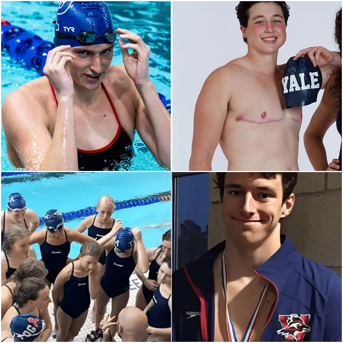Girls’ Swim Team REFUSES to Compete Against Biological Male—Nationwide Debate Erupts Over Fairness in Women’s Sports!