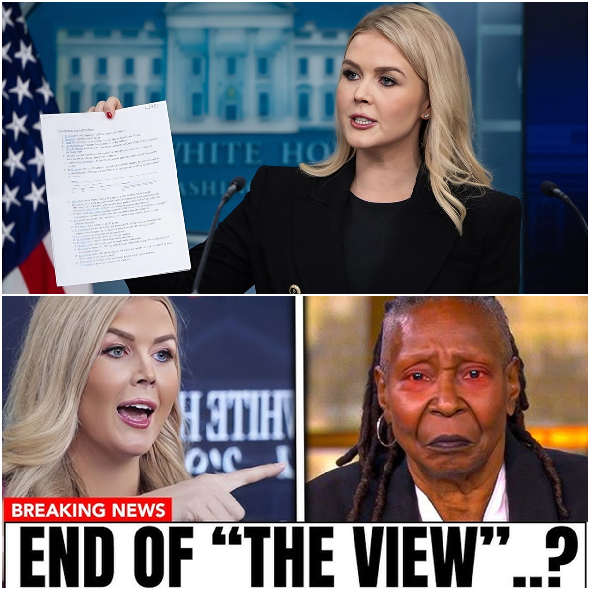 Karoline Leavitt Calls for Boycott of ‘The View’ Live On Air—Fans Cheer as Social Media Explodes