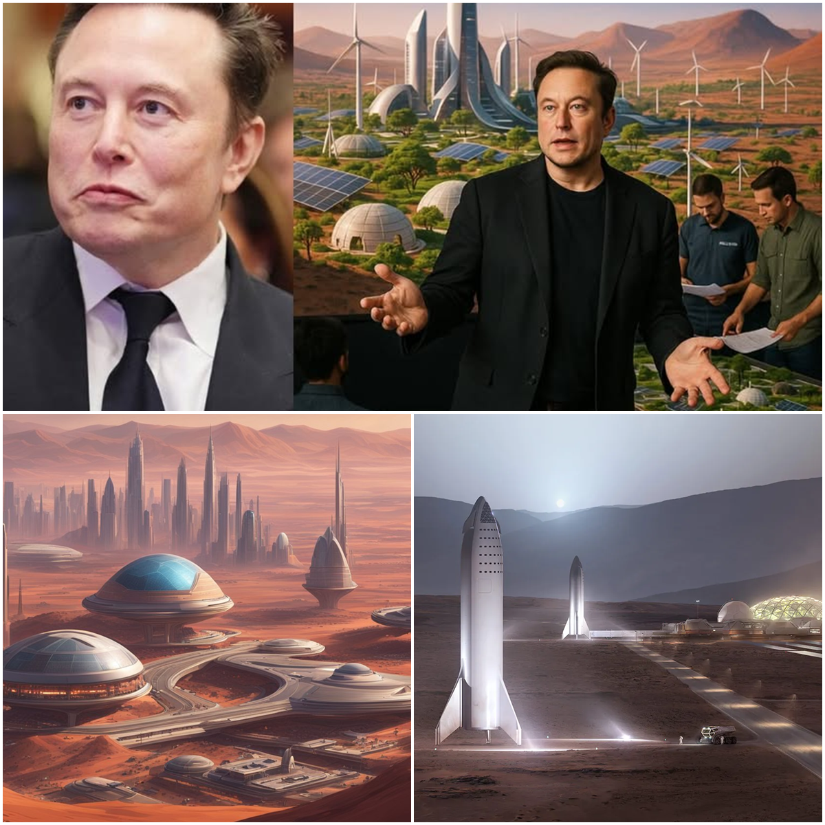 Elon Musk’s Wildest Dream: Building a Smoke-Free Martian City, Designing the Starship Logo Himself, and Why He’ll Never Retire