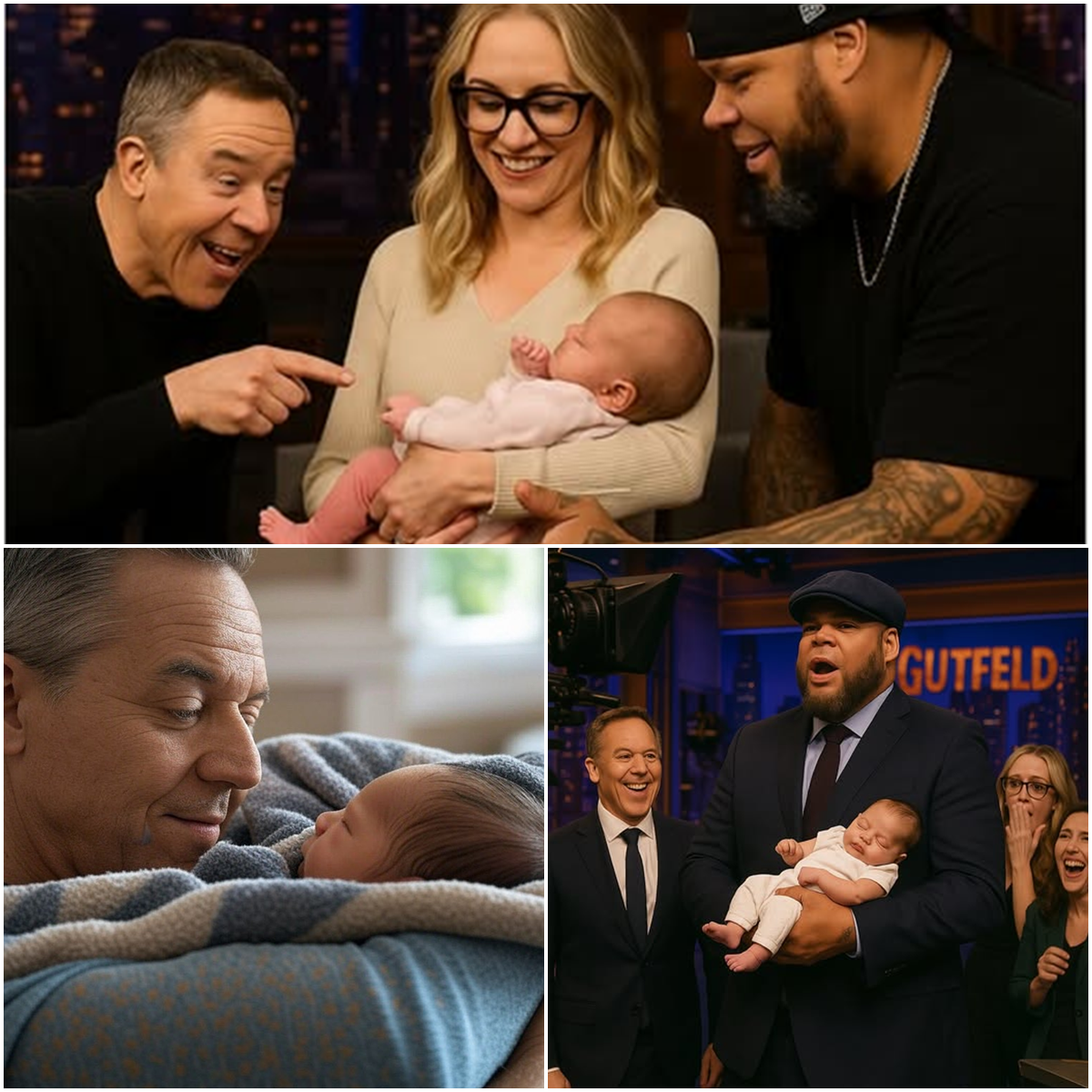 Baby Mira Breaks Ratings on Gutfeld! Heartwarming Moment with Tyrus Melts Over 2.5M Viewers
