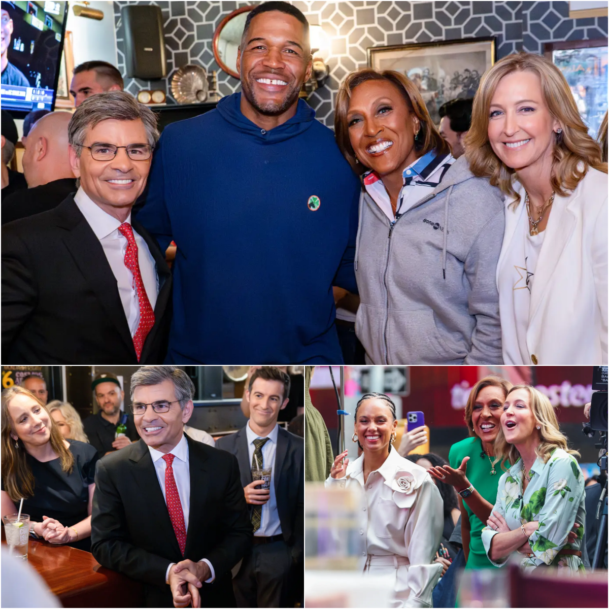 ‘Good Morning America’ celebrates final show at Times Square studio with boozy breakfast party at Irish pub